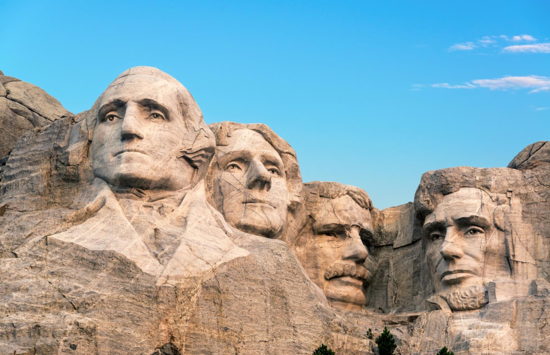 2. South Dakota: Mount Rushmore National Memorial, Keystone